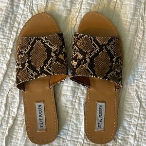 NEVER WORN Steve Madden sandals